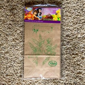 NEW Disney Fairies 15 Square Bottom Bags